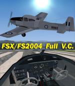 FSX/FS2004 Ryan L-17B Navion Hellenic Air Force 91962 Package.